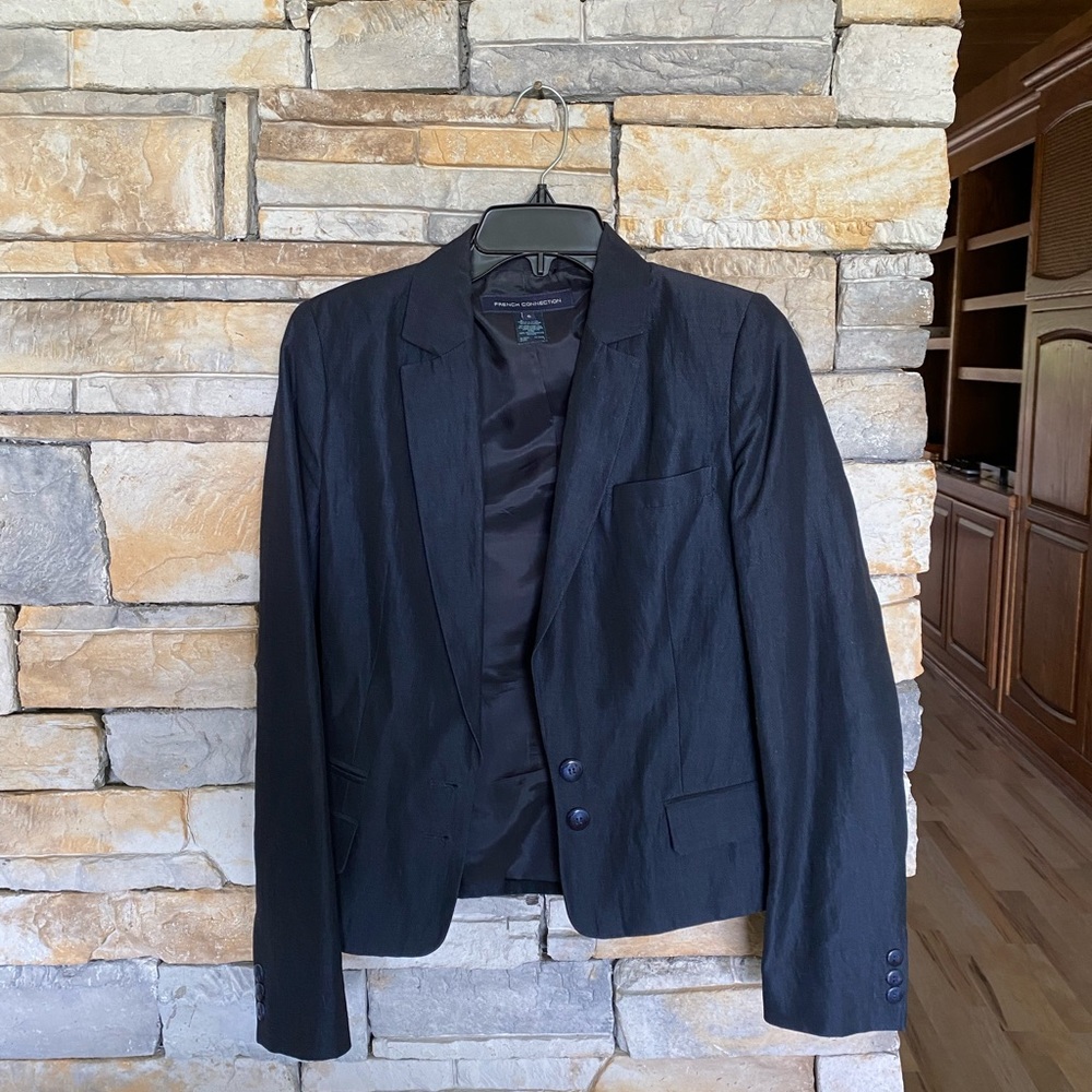 French connection Navy blazer size 6